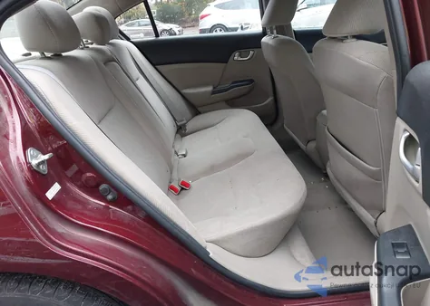 2012 Honda Civic Ex z USA, uszkodzony, nr VIN 2HGFB2F81CH509139